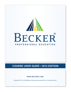 Untitled - Becker Professional Education