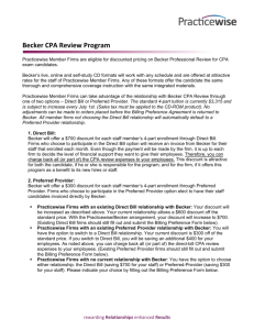 Becker CPA Review Program