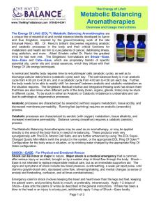 Metabolic Balancing Aromatherapies