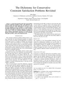 The Dichotomy for Conservative Constraint Satisfaction Problems