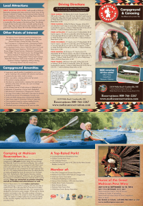 Mohican Reservation Brochure
