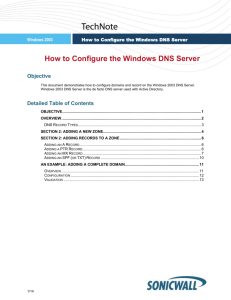 How to Configure the Windows DNS Server