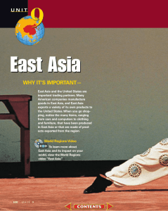 Chapter 26: The Physical Geography of East Asia