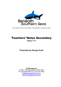 11 Teachers' notes