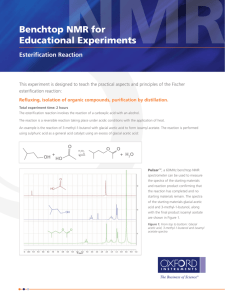 Benchtop NMR for Educational Experiments