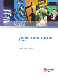picoSpin Example Lesson Plans