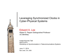 Leveraging Synchronized Clocks in Cyber