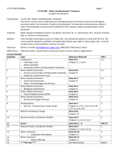 BIOLOGICAL PRINCIPLES OF ENVIRONMENTAL SCIENCE