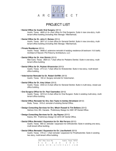 DLB Project List 2014