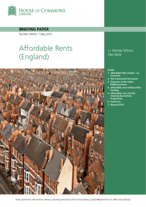 Affordable Rents (England)