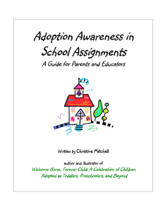 Adoption Awareness in School Assignments