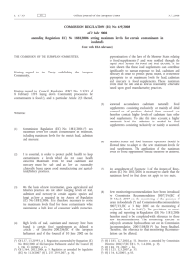 COMMISSION REGULATION (EC) No 629/2008 of 2 July 2008