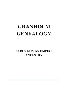 Roman Early Ancestry