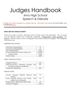 Judges Handbook