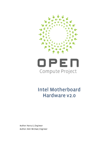 Intel Motherboard Hardware v2.0