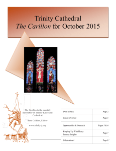 The Carillon Newsletter