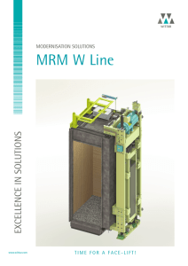 MRL W Line 6 pagine - SB Liften