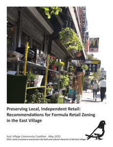 Preserving Local, Independent Retail