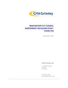 Manchester Independent Retail Study