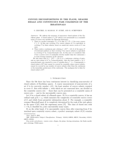 Convex decompositions in the plane and continuous pair colorings