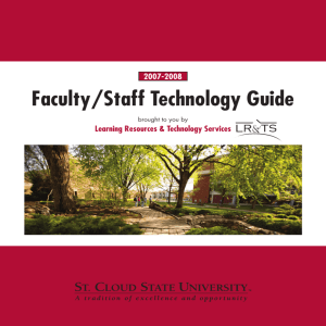 Faculty/Staff Technology Guide - HuskyNet