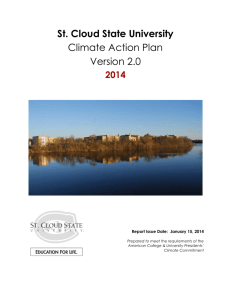 St. Cloud State University Climate Action Plan Version 2.0