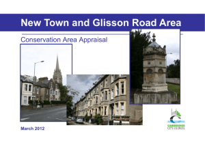 New Town and Glisson Road Conservation Area Appraisal