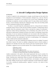 aircraft configuation - University of Southampton