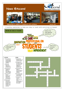 Feb 2013 Student Newsletter