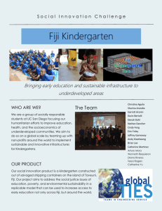 Fiji Kindergarten