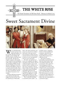 Sweet Sacrament Divine