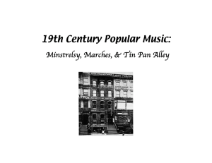 19th Century Popular Music: