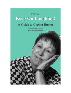 How to "Keep On Laughing!" - A Guide to Coping Humor for Breast