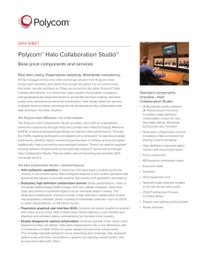 Polycom Halo Collaboration Studio
