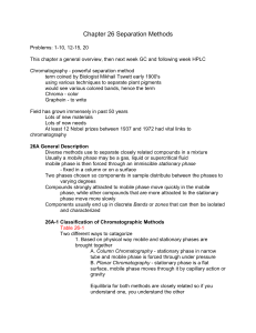 Chapter 26 Separation Methods