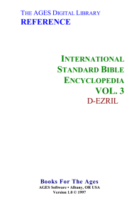 International Standard Bible Encyclopedia vol. 3