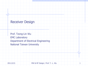 Receiver Design