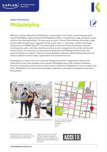 Philadelphia - Kaplan International English