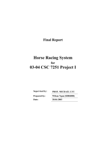 System Analysis & Design