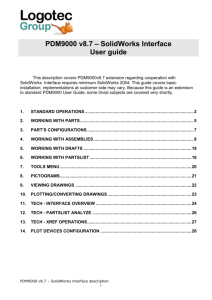 SolidWorks 2004/11 Interface Documentation