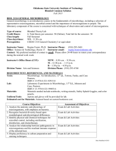 BIOL 2124 - OSU Institute of Technology