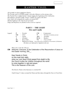 EASTER VIGiL TEXT