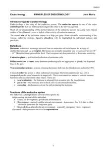 BMS Endocrine lecture principles Hout