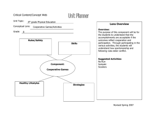 Critical Content/Concept Web