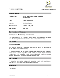 To view the job description for the Youth and Adult Team, please