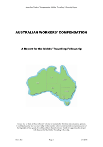 AUSTRALIAN WORKERS' COMPENSATION