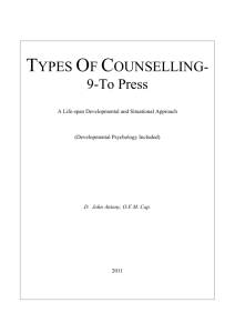 Book 12 - Types of Counselling