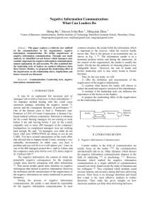 A. The measurement of negativeness