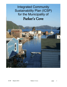 Integrated Community Sustainability Plan