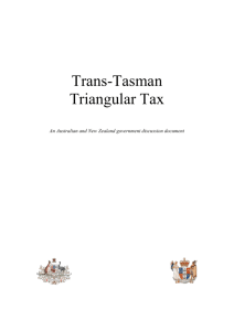 Trans-Tasman Triangular Tax - Tax Policy website